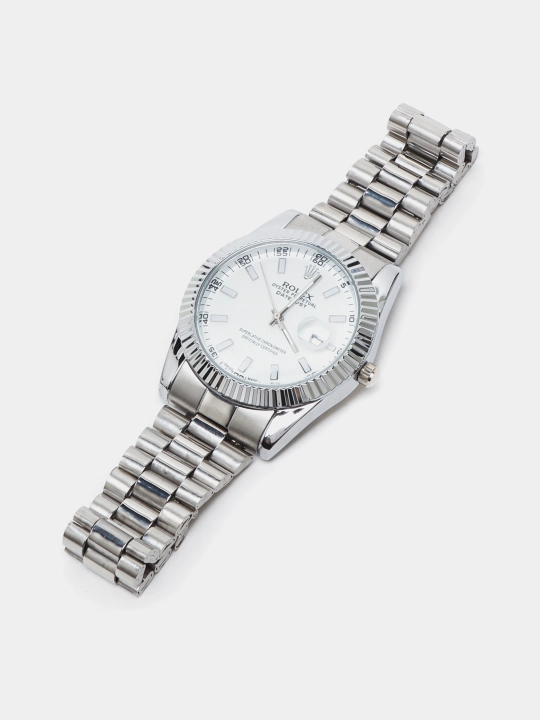 Мужские наручные часы Datejust, с кварцевым механизмом, в подарочной коробке