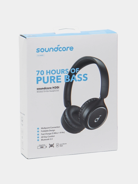Simsiz quloqchinlar Anker soundcore H30i 2023, bt5.3, app connect