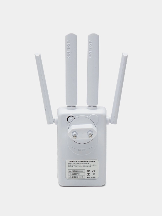 Мини роутер, репитер, усилитель сигнала, Wi-Fi, 3 в 1 (LV-WR09)
