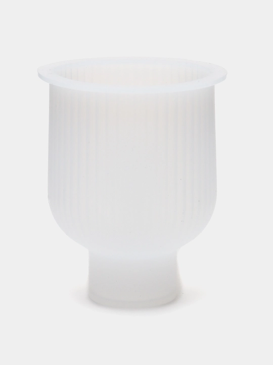 Silikon qolip, gullar uchun guldon, guldon qolipi, gips va smola uchun mold