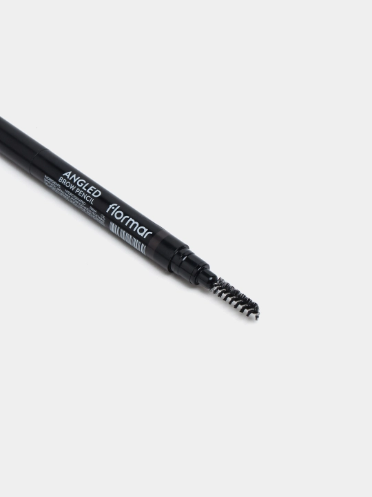 Карандаш для бровей Angled Brow Pencil Flormar, с щеточкой