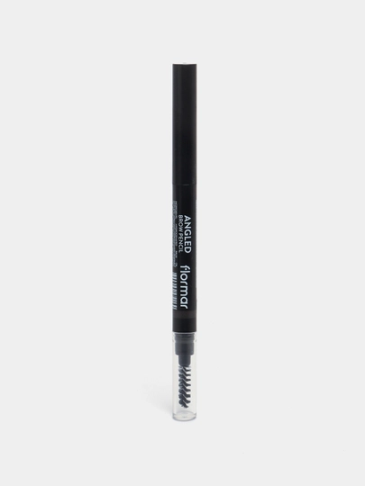 Карандаш для бровей Angled Brow Pencil Flormar, с щеточкой