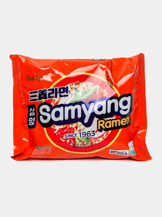 Tez tayyorlanadigan lapsha Samyang Ramen, 120 g - 
