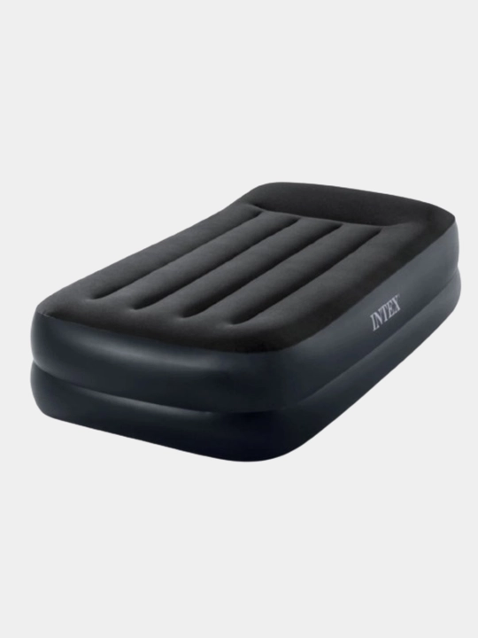 Bir kishilik shishiriladigan yotoq Intex, 191 * 99 * 42 sm, yuk kotarishi 136 kg