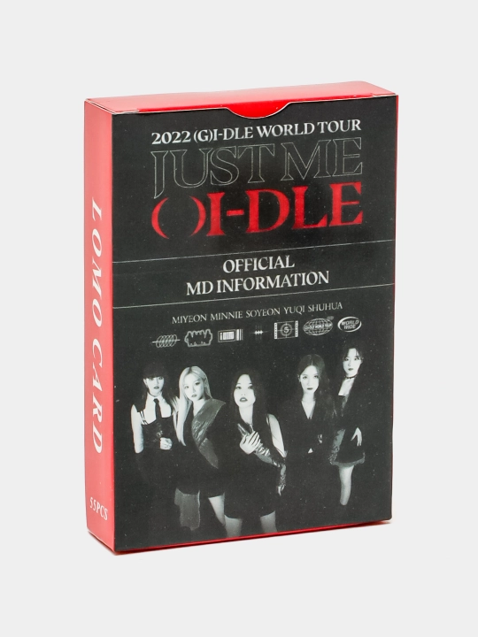 Коллекционные LOMO карточки K-POP G I-DLE, 55 шт "GIDLE"