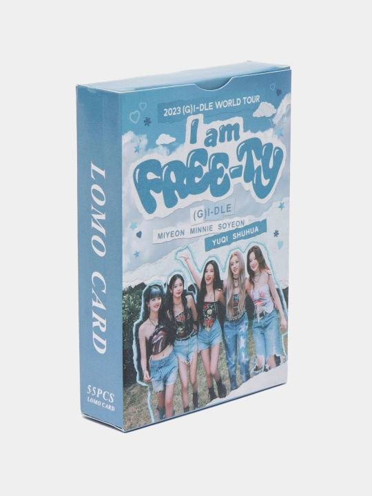 Коллекционные LOMO карточки K-POP G I-DLE, 55 шт "GIDLE"