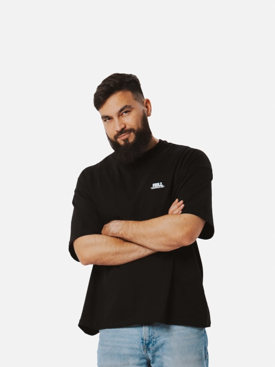 Oversize futbolka ayollar va erkaklar uchun / paxta / print YUUDOS