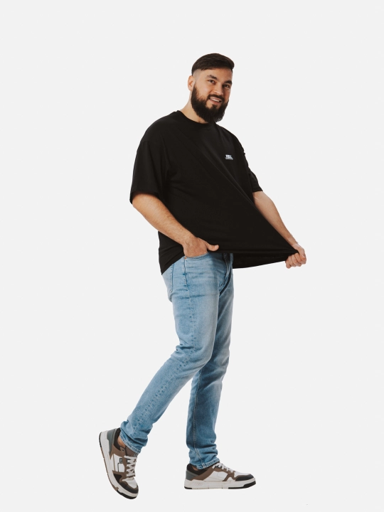 Oversize futbolka ayollar va erkaklar uchun / paxta / print YUUDOS