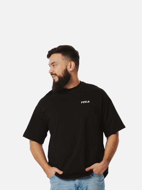Oversize futbolka ayollar va erkaklar uchun / paxta / print YUUDOS