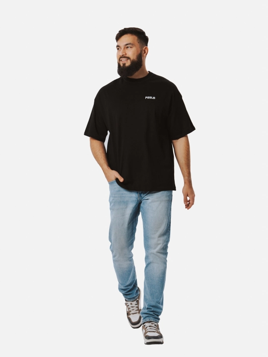 Oversize futbolka ayollar va erkaklar uchun / paxta / print YUUDOS