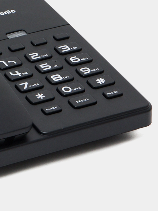 Simli orqali ishlaydigan telfon, uy telefoni Panasonic KX-TS813MX