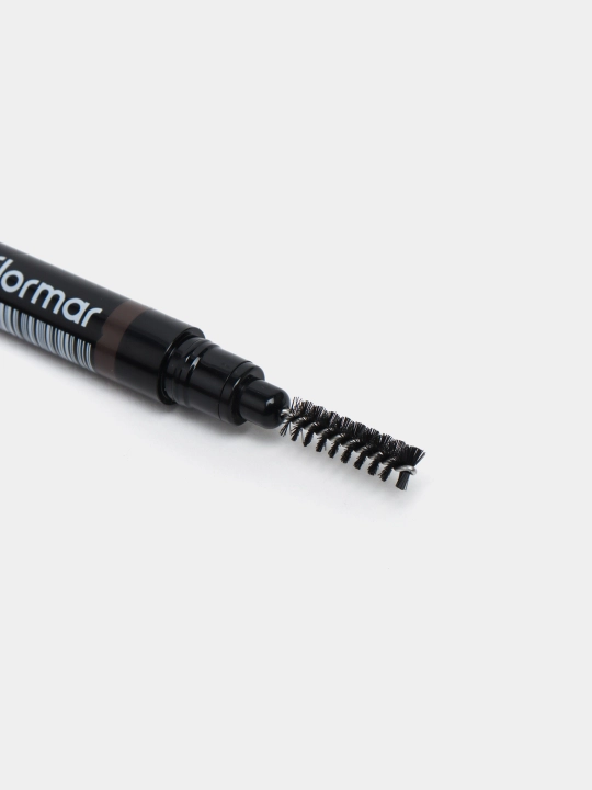 Карандаш для бровей Angled Brow Pencil Flormar, с щеточкой