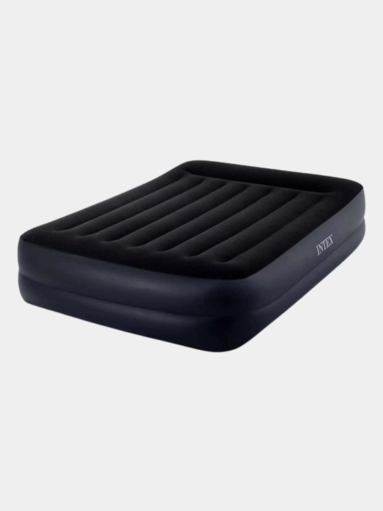 Ikki kishilik puflanadigan to'shak INTEX 203x152x42 sm, yuk kotarishi 273 kg