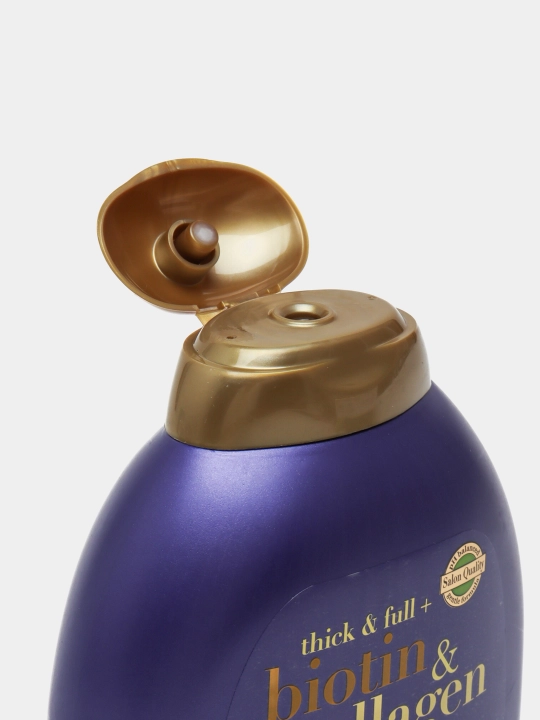 Shampun OGX sulfatsiz, professional, biotin/kollagen, 385 ml Germaniya