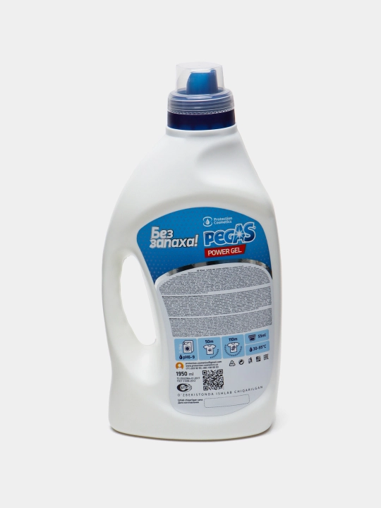 Набор гелей для стирки Pegas Gel, на 117 стирок, 5.85 л