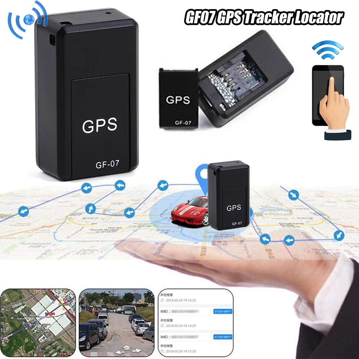 Мини GPS GF-07, трекер для наблюдение, прослушка купить по низким ценам в  интернет-магазине Uzum (920610)