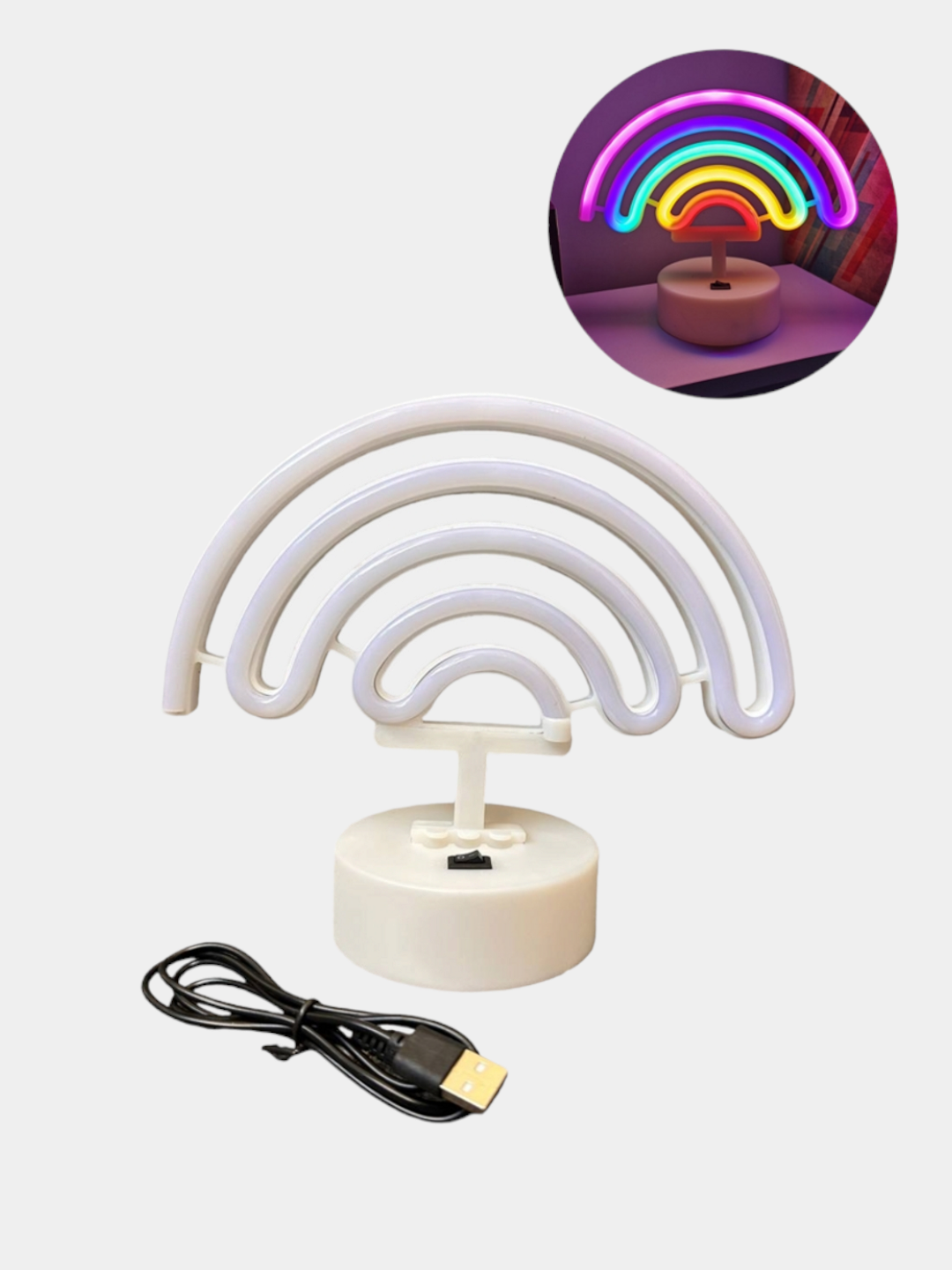 Neon tungi chiroq, LED chiroq