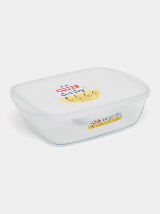 Стеклянная форма для запекания в духовке с крышкой PYREX, 2,5 л