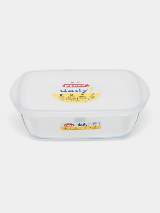 Стеклянная форма для запекания в духовке с крышкой PYREX, 2,5 л