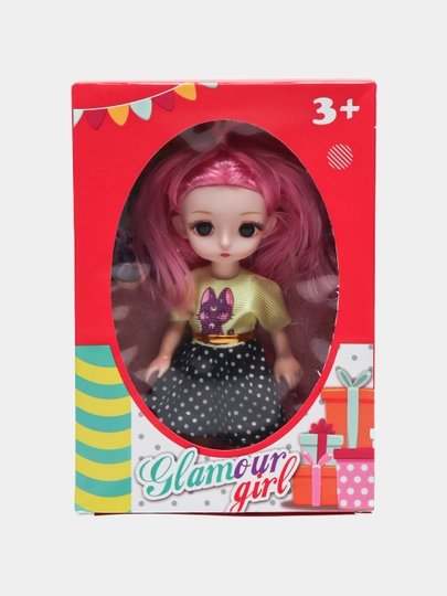 Кукла модель, игрушка для девочек — TOYMAG-KUKLKOR-ЖЕЛТ