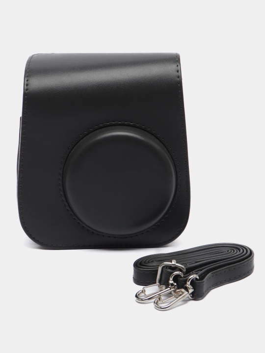 Tasma bilan charm g'ilof, keys Instax mini 12, mini 11, mini 7+/SE uchun