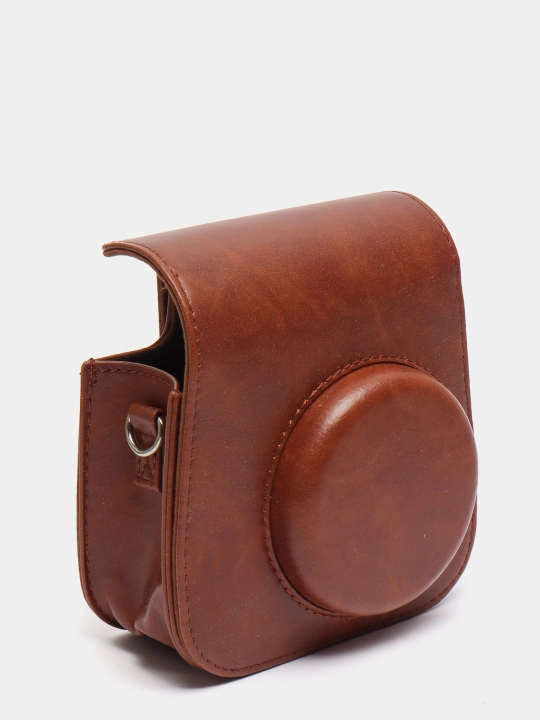 Tasma bilan charm g'ilof, keys Instax mini 12, mini 11, mini 7+/SE uchun