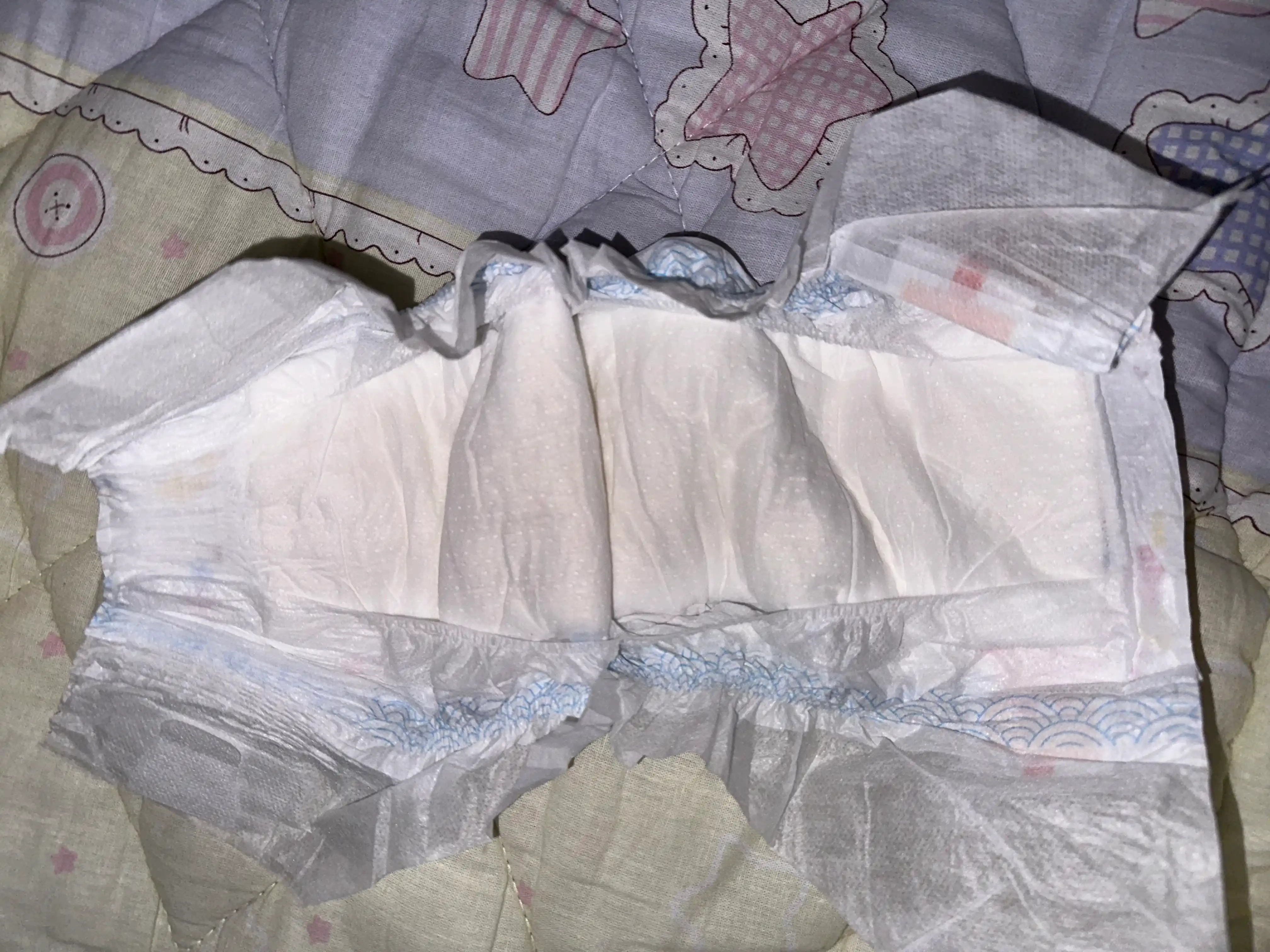 Yangi tug'ilgan chaqaloqlar uchun tagliklar Mello, L 9-14 kg, 54 dona