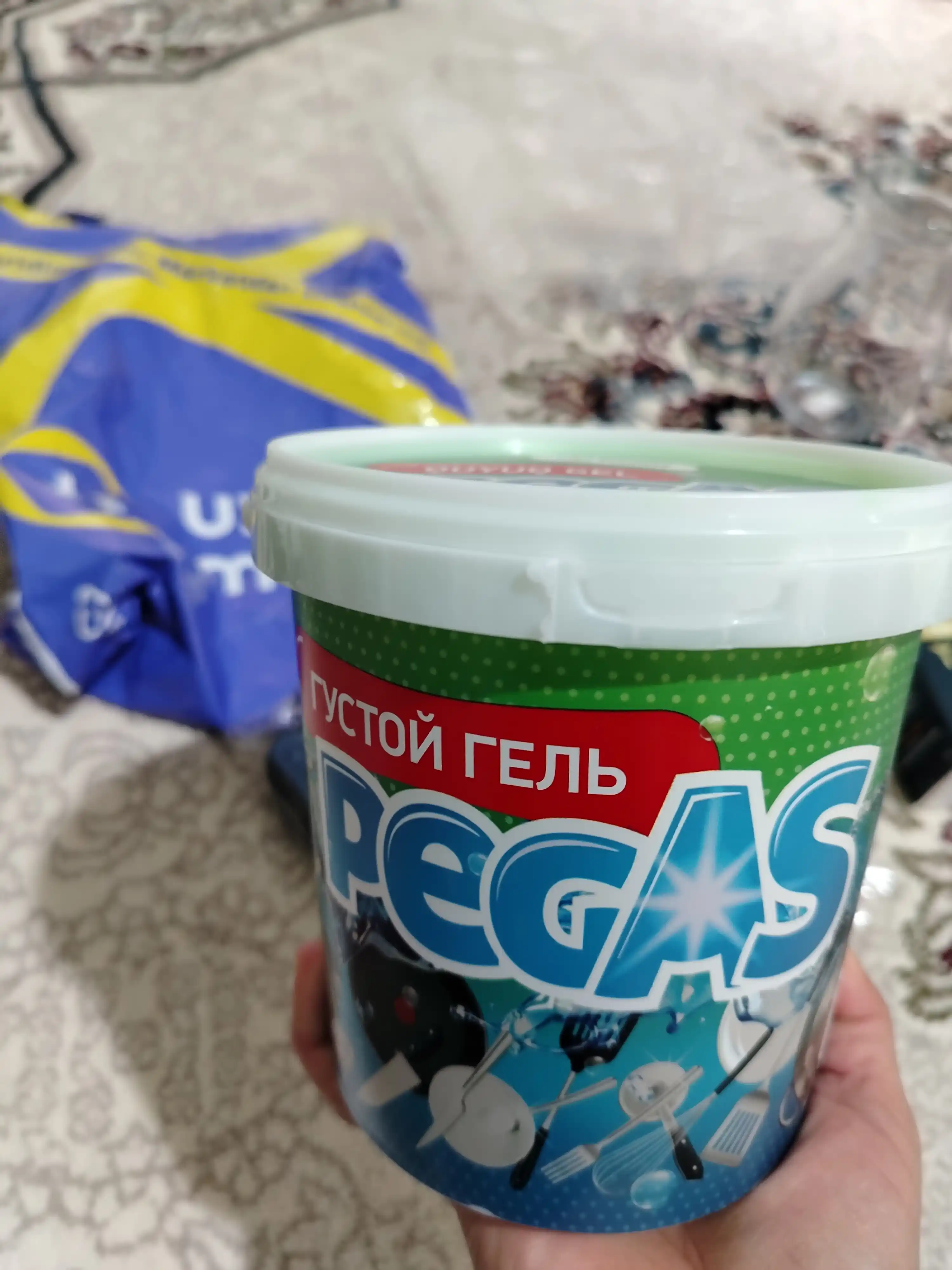Гель для мытья посуды Pegas, 1 кг