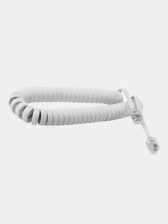 Кабель для телефонной трубки RJ11, 2 м