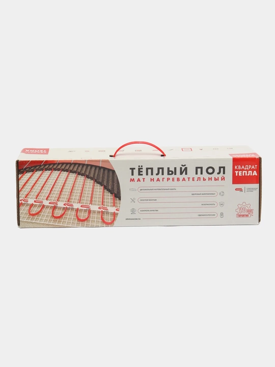 Kafel uchun termoregulyatorli elektr issiq pol, Rossiya STN-15 W