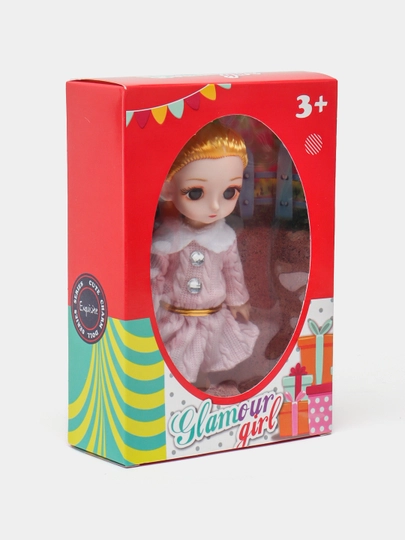 Кукла модель, игрушка для девочек — TOYMAG-KUKLKOR-ПУДР