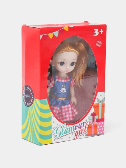 Кукла модель, игрушка для девочек — TOYMAG-KUKLKOR-СИНИЙ
