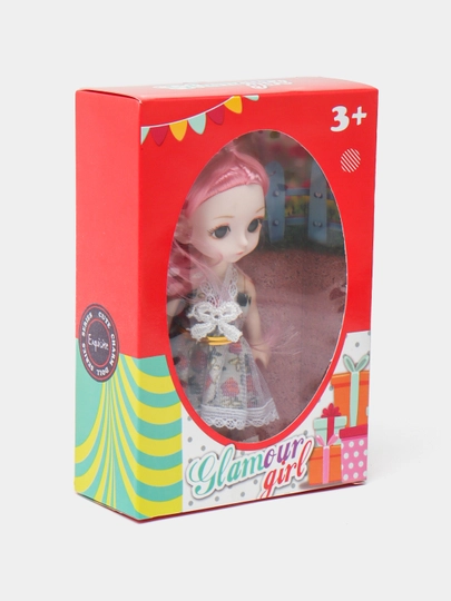Кукла модель, игрушка для девочек — TOYMAG-KUKLKOR-БЕЛЫЙ