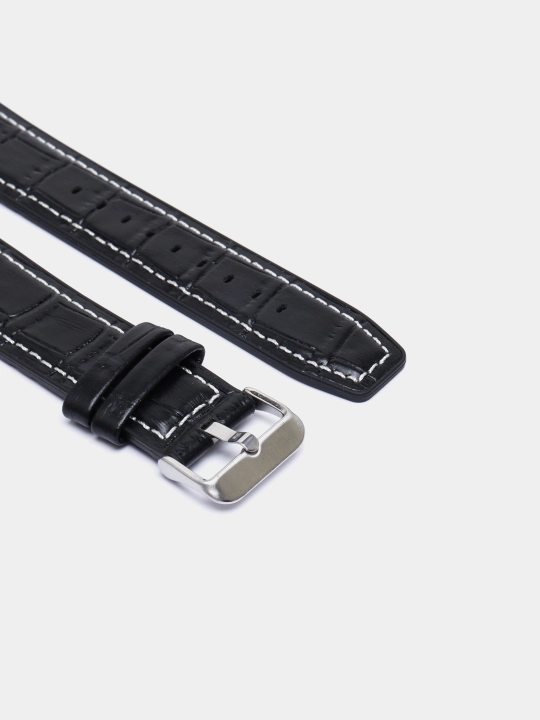Charm tasma I Watch 3/4/5/6/7/8/SE/Ultra uchun, silikon qoplamali, 42/44/45/49 mm
