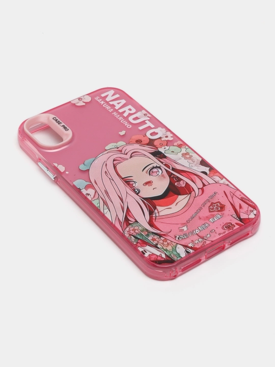 Чехол Аниме Наруто, Сакура, для iPhone X/XS, 11, 12, 13, 14, 15, Pro, Max, Pro, Max, Mini, Plus