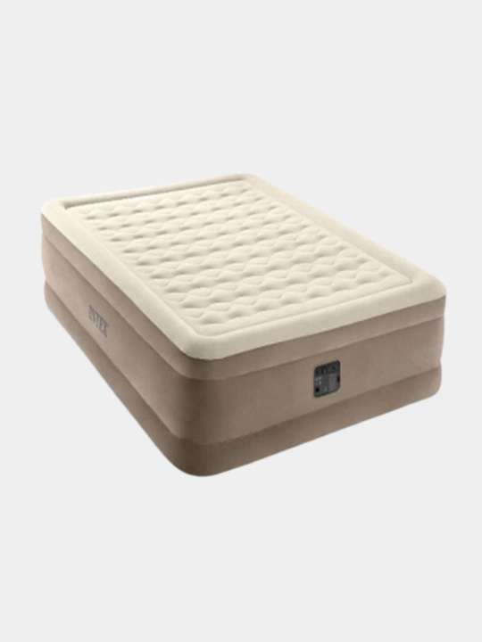Ikki kishilik havo to'shagi, velyur, yuk ko'tarish hajmi 273 kg, 203 x 152 x 46 sm - 