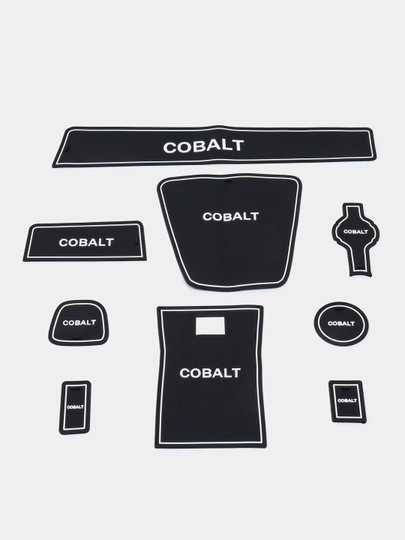 Резинки на торпеду для автомобилей Cobalt, Lacetti, Damas, Sonet, Tracker 2, Onix — АВТОСИТ-3DРЕЗИН-БЕЛЫЙ-КОБАЛЬТ