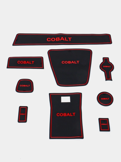 Резинки на торпеду для автомобилей Cobalt, Lacetti, Damas, Sonet, Tracker 2, Onix — АВТОСИТ-3DРЕЗИН-КРАСН-MONZA