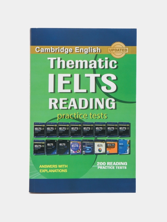 Thematic IELTS, Practice tests, ingliz tilini o'rganish, qo'llanma, IELTS ga tayyorgarlik