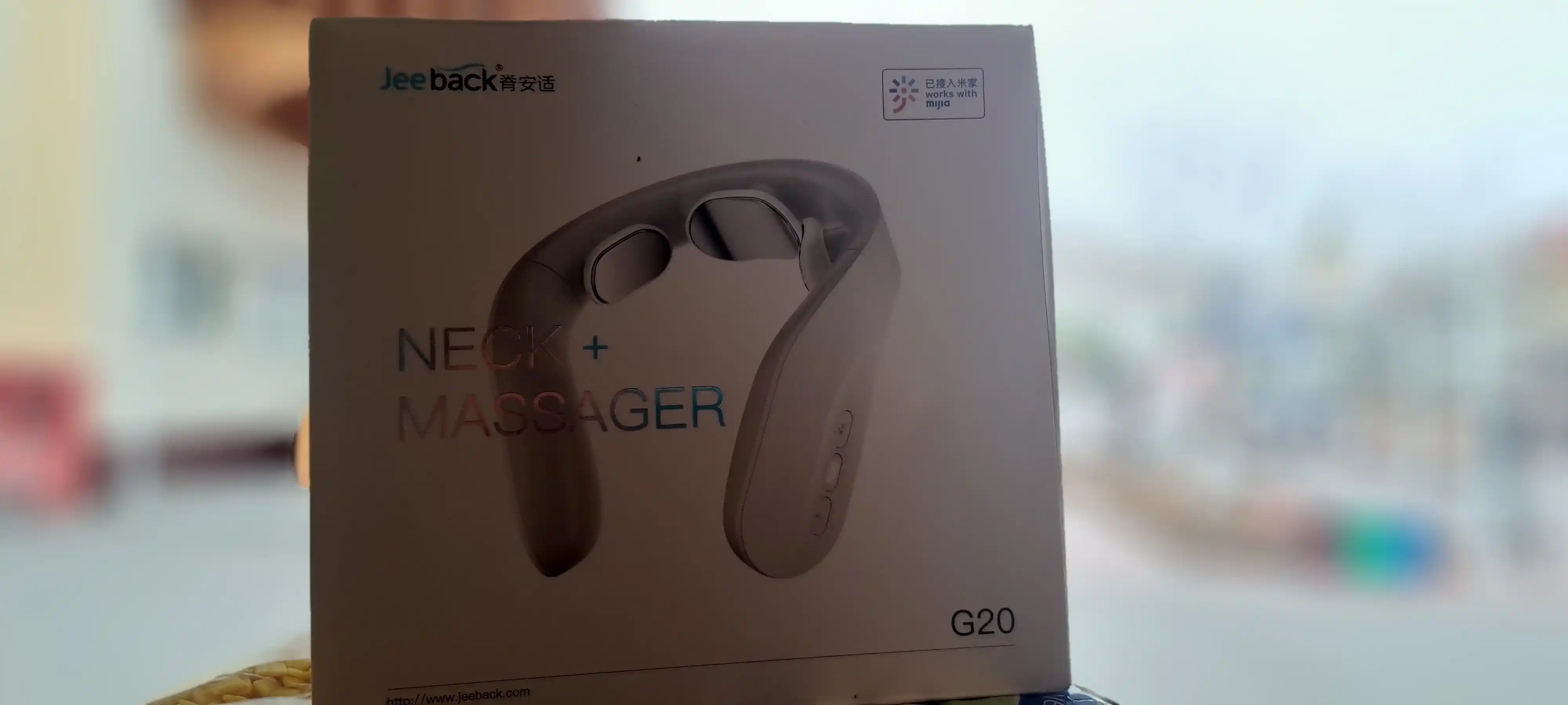 Xiaomi Jeeback G20 bo‘yin uchun elektr massaj moslamasi, 4 ta massaj rejimi