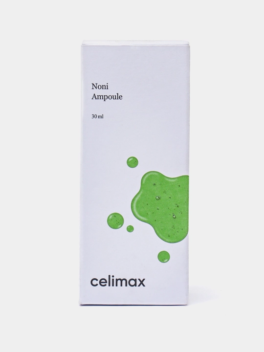 Celimax The Real Noni Energy Ampoule zardobi terini tiklaydi va mustahkamlaydi
