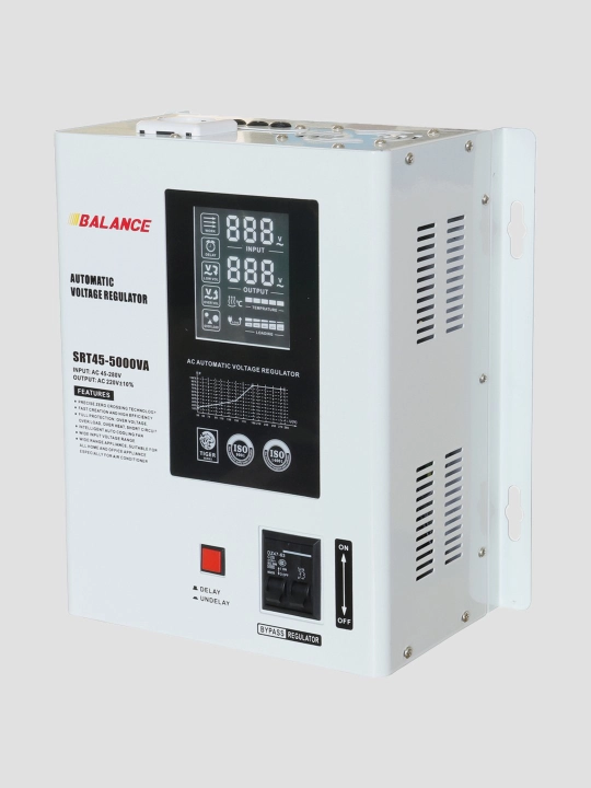 Kuchlanish stabilizatori Balance 5 kVA, releli, 45-280V
