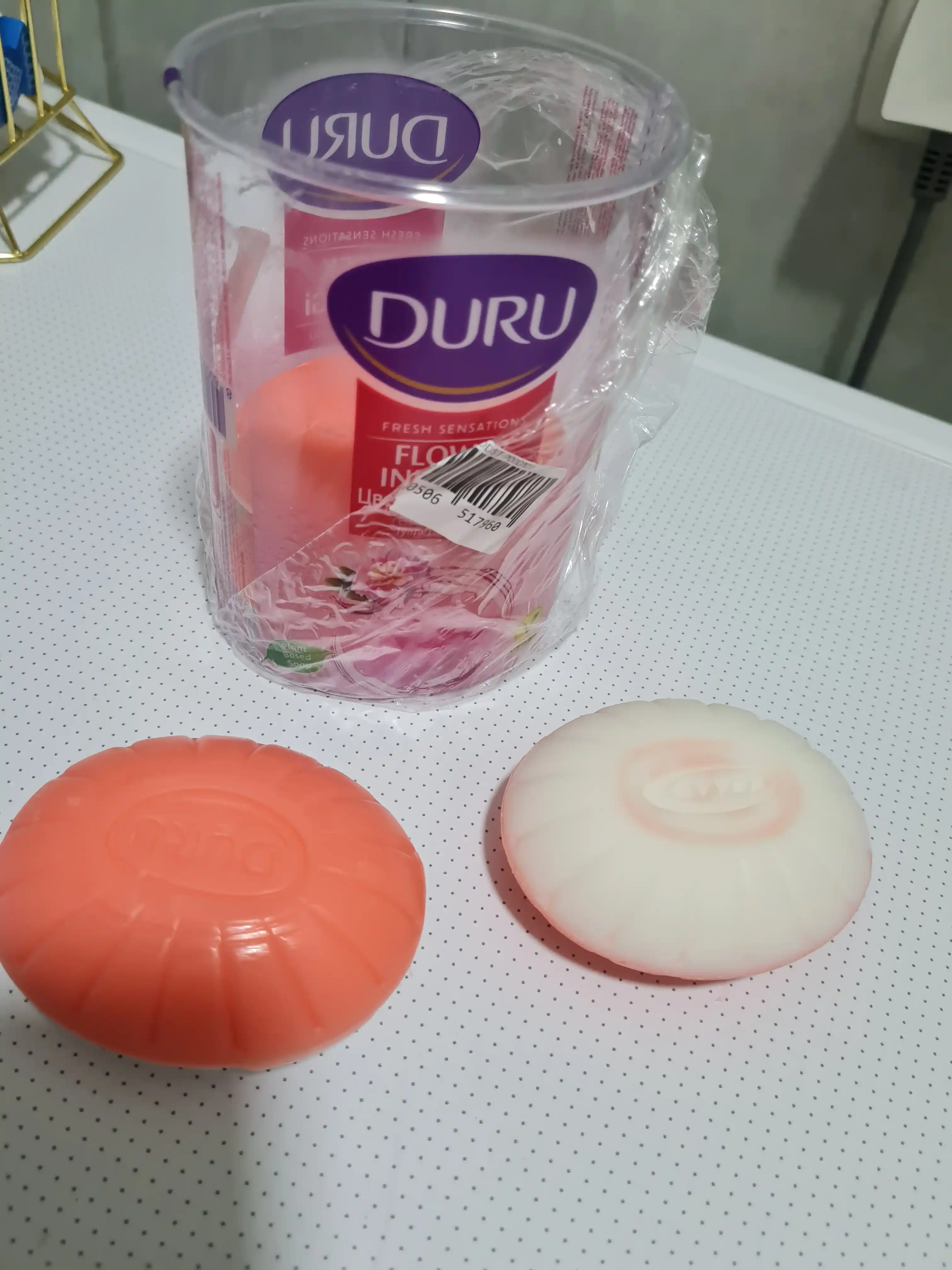 Sovun Duru Fresh Sensations Gul buluti, 4 dona, 400 gr