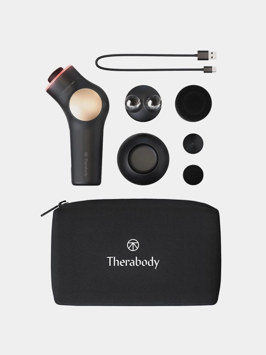 Массажер Theraface PRO с микротоками для подтяжки, от отеков, от акне, светотерапия
