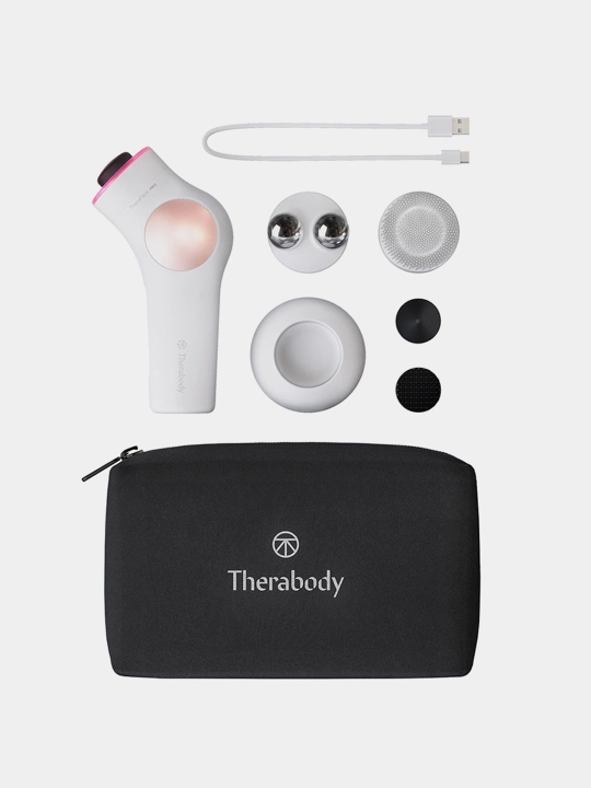 Массажер Theraface PRO с микротоками для подтяжки, от отеков, от акне, светотерапия