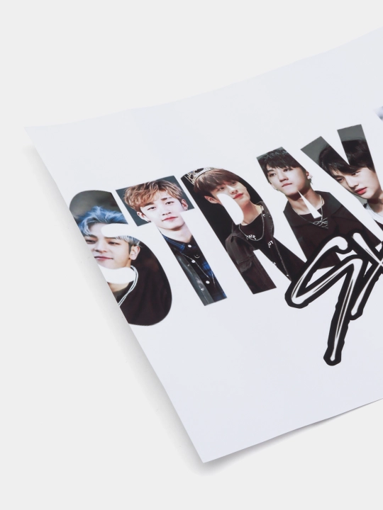 Bilan plakat k-pop guruhi Stray kids, musiqiy guruh Stray Kids, A3 plakatlar