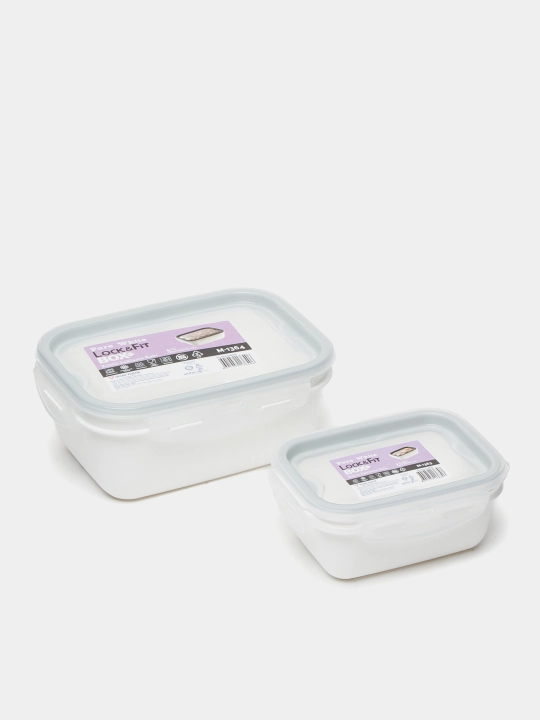 Контейнер для еды и продуктов, в наборе 3 шт