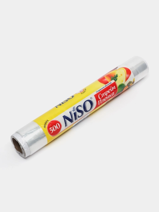 Стрейч пленка Niso 500, пищевая, упаковочная, 30 см