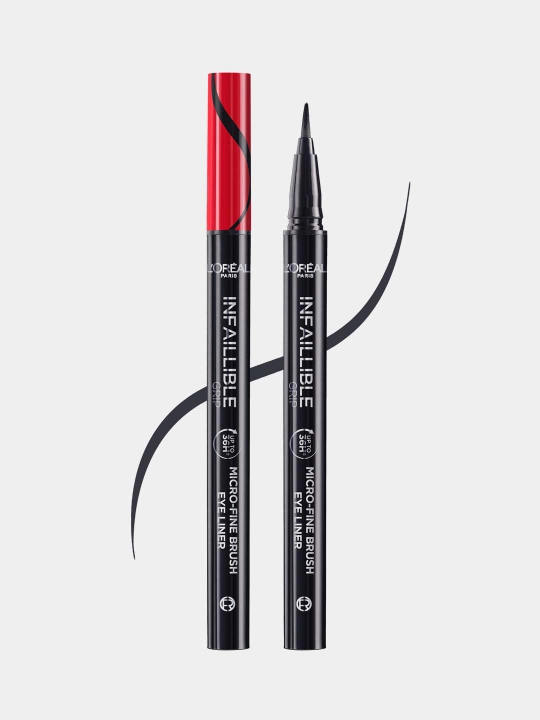 Ko'z uchun layner L'Oreal Paris Infaillible Grip, ton 01, 4 g