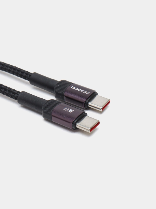 Super USB zaryadlash kabeli, tez zaryadlash uchun-A dan Type-C Toocki PD 3A gacha, 2m, 3m